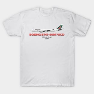 Boeing B747-400F/SCD - Alitalia Cargo T-Shirt